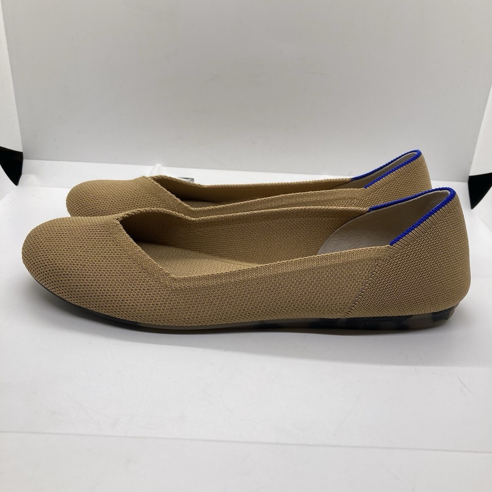 Rothy's Tan Flats Versatile and Comfortable